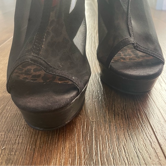 Fredrick’s of Hollywood See Through Heels Women’s 7 - Picture 8 of 9